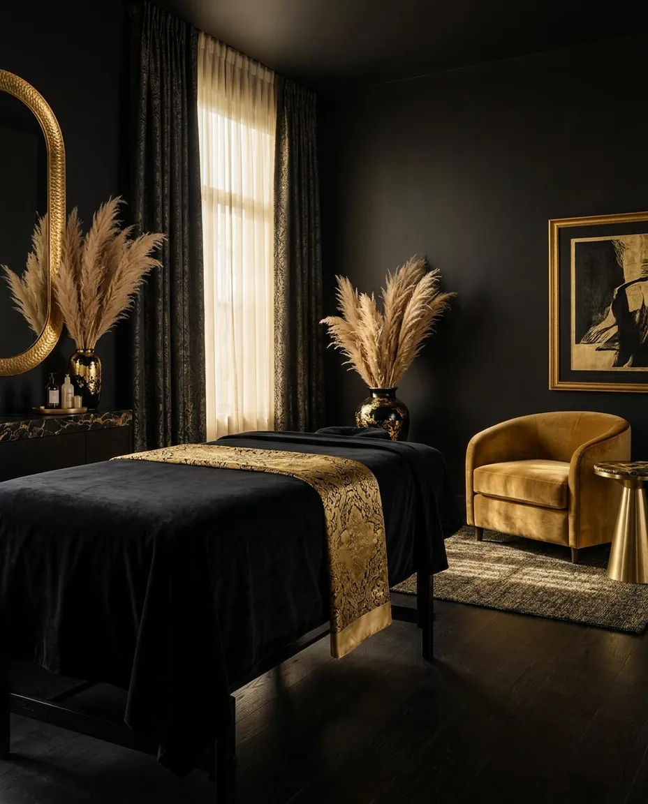 A calm treatment room